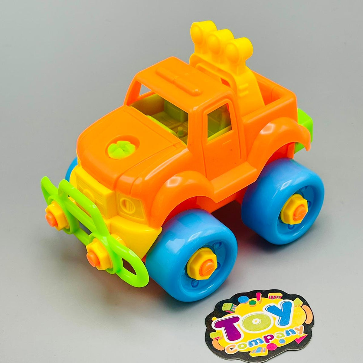 DIY Poly Chrome Assembling Vehicles Set