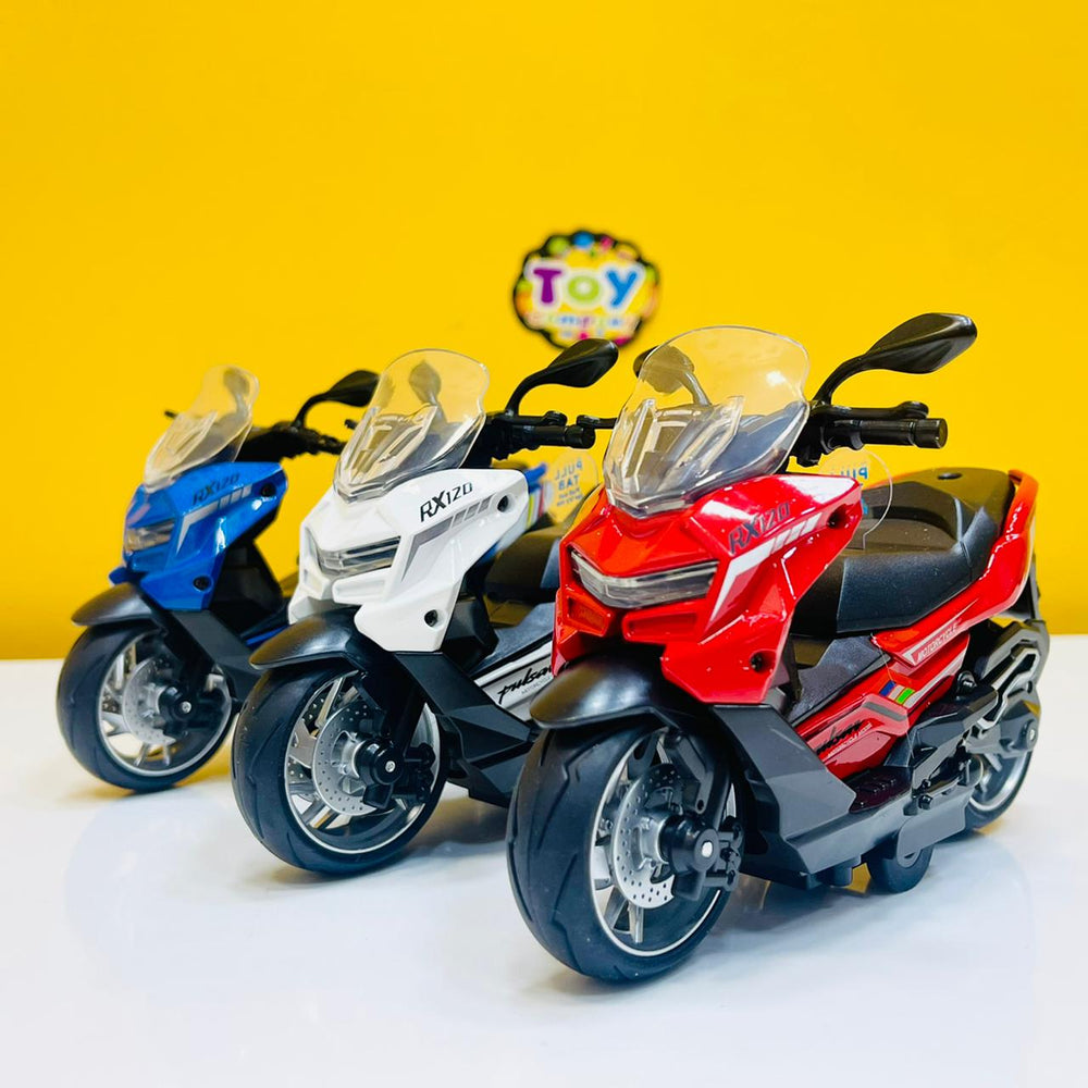 1:12 Diecast Metal RX120 Model Scooty