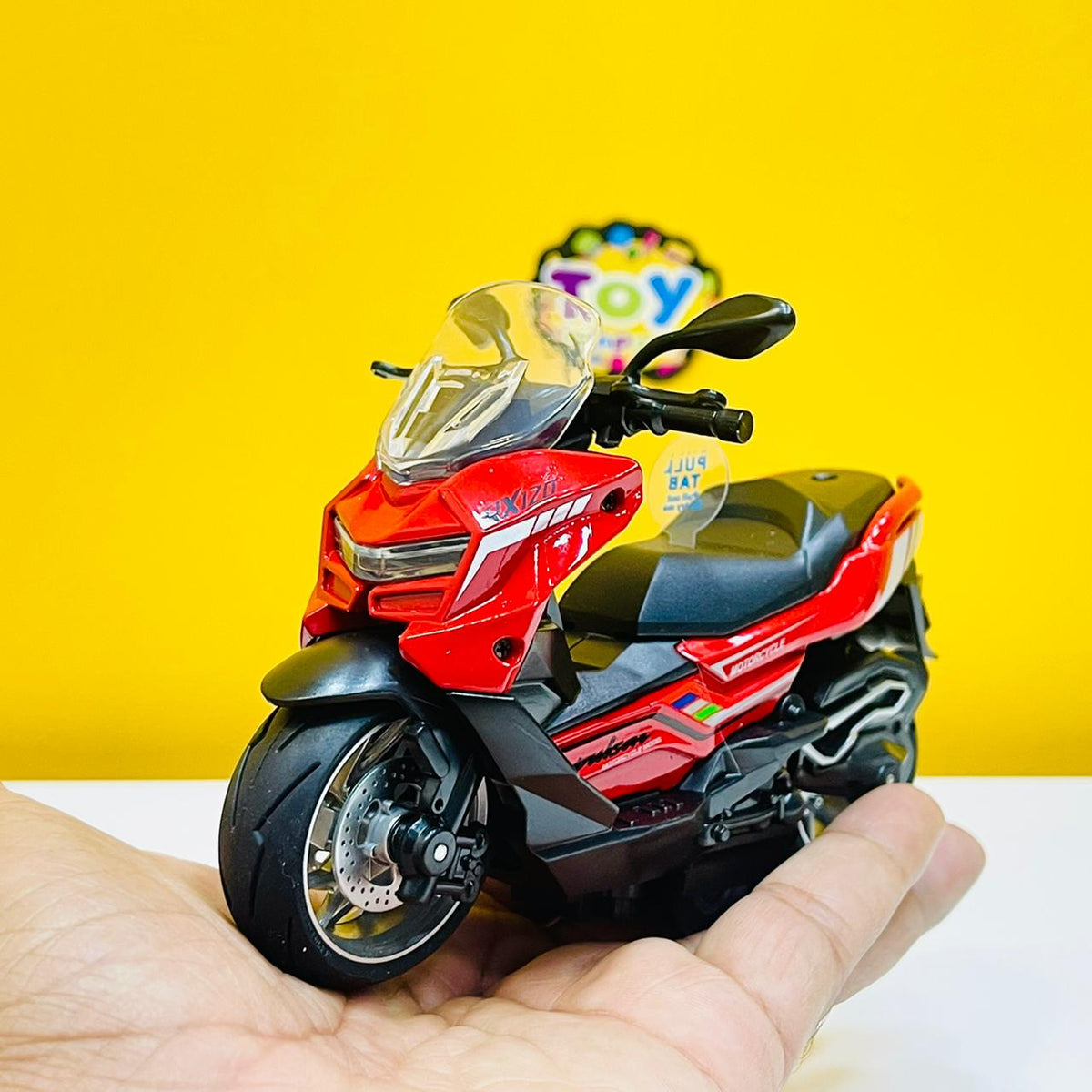 1:12 Diecast Metal RX120 Model Scooty