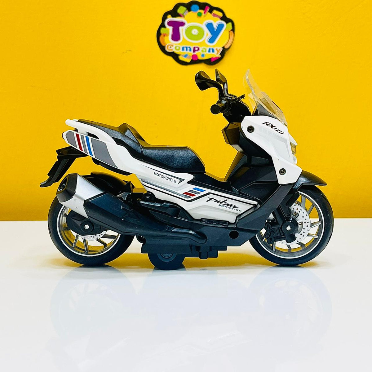 1:12 Diecast Metal RX120 Model Scooty