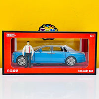 1:32 Diecast Metal Rolls Royce Phantom with a Minature