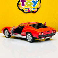 Kinsmart 1:34 1971 Lamborghini Miura P400 SV
