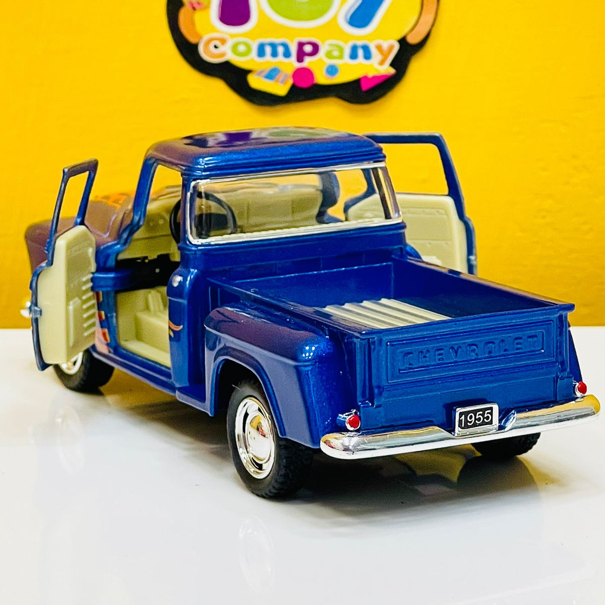 Kinsmart 1:32 1955 Chevy Stepside Pickup Truck - Printed