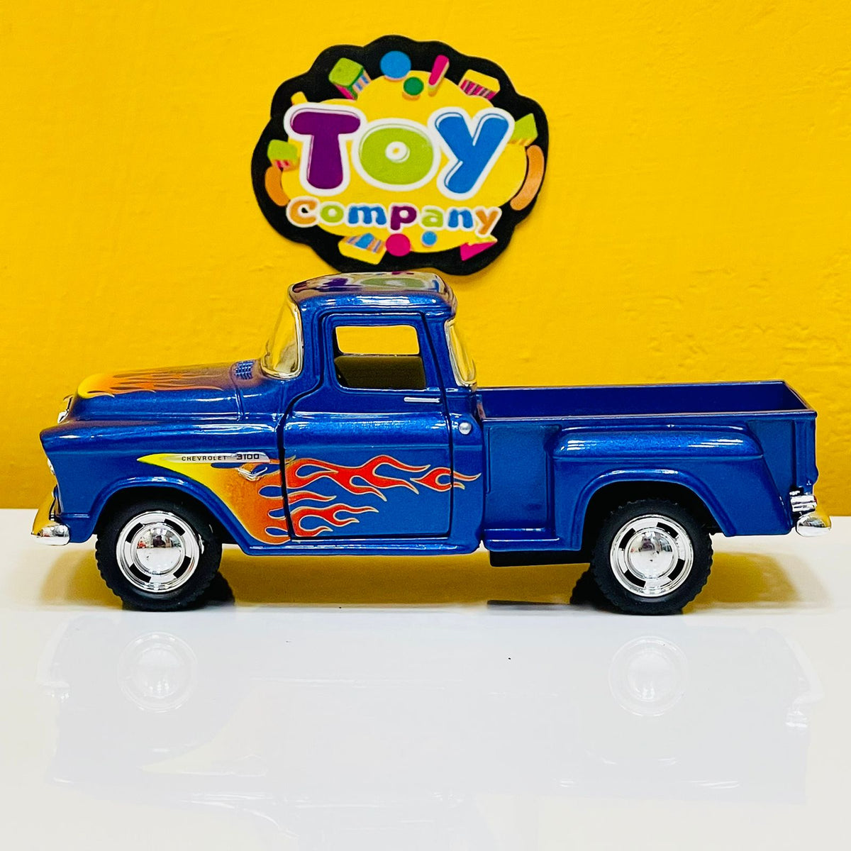 Kinsmart 1:32 1955 Chevy Stepside Pickup Truck - Printed
