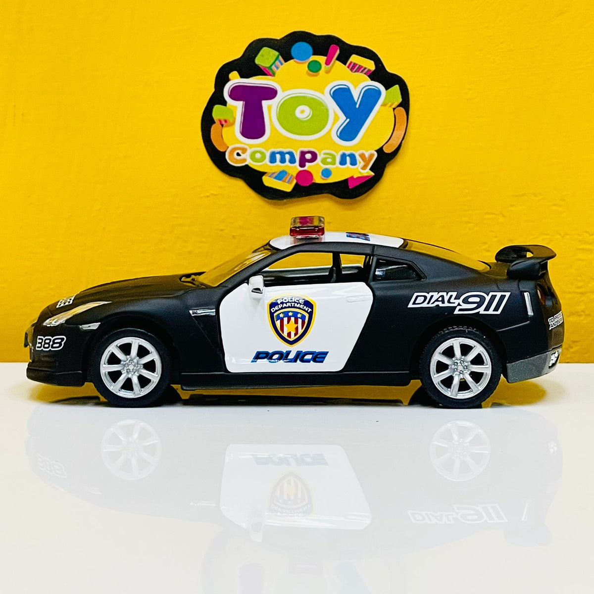 Kinsmart 2009 Nissan GT-R R35 - Police