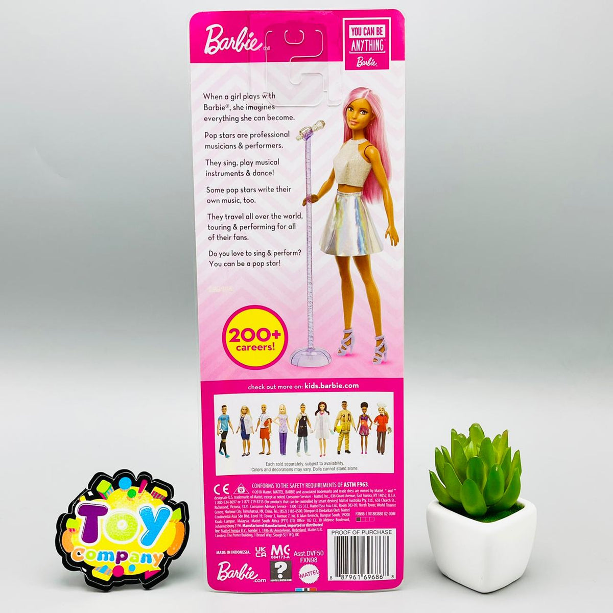 MATTEL Barbie Careers Pop Star Doll