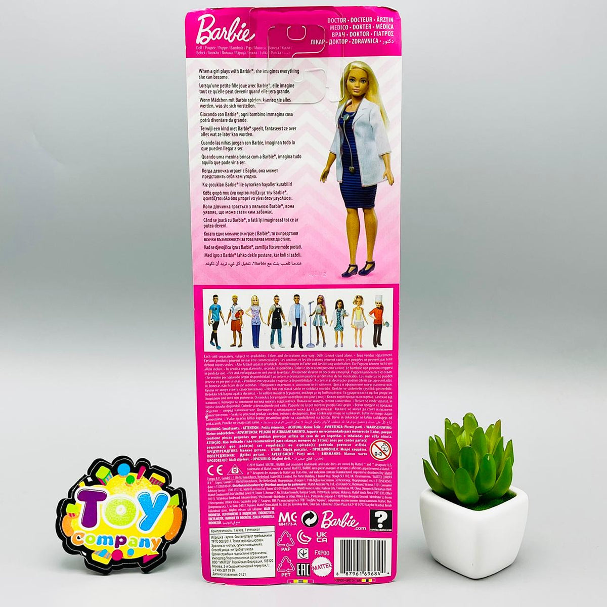 MATTEL Barbie Doctor Doll with Stethoscope