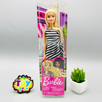 MATTEL Barbie Doll with Black & White Dress