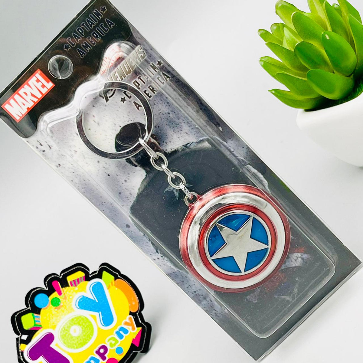 Marvel Captain America Shield Metal Key Chain