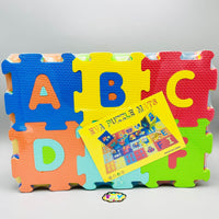 EVA Soft Puzzle Mat with Alphabets & Numbers