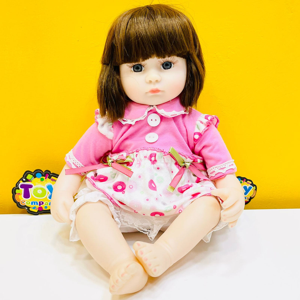 42cm Premium Reborn Realistic Doll - Casual Dress