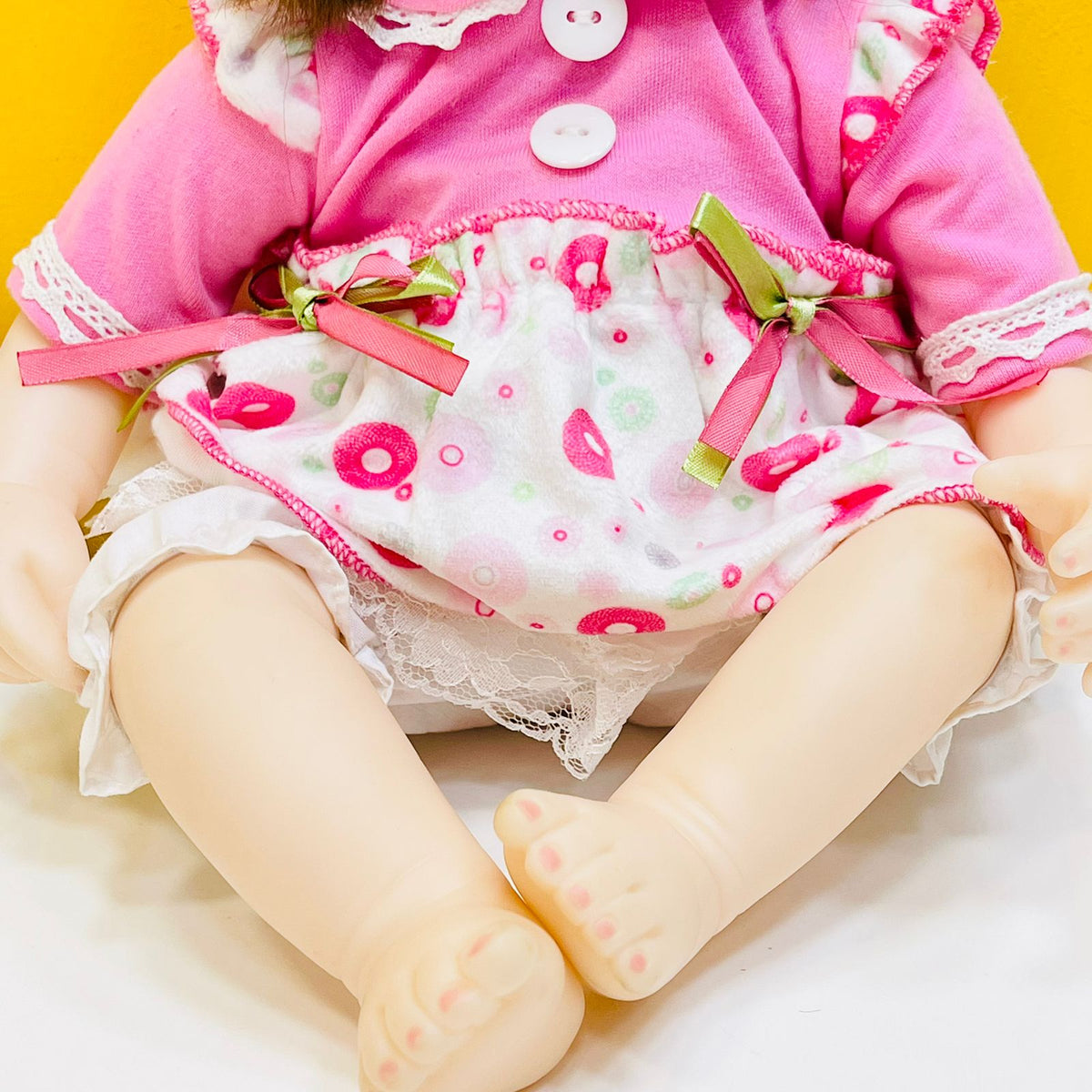 42cm Premium Reborn Realistic Doll - Casual Dress