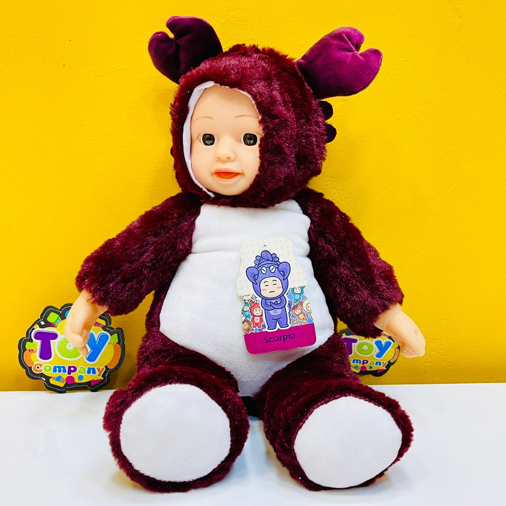 25cm Premium Realistic Stuffed Baby Doll - Assortment