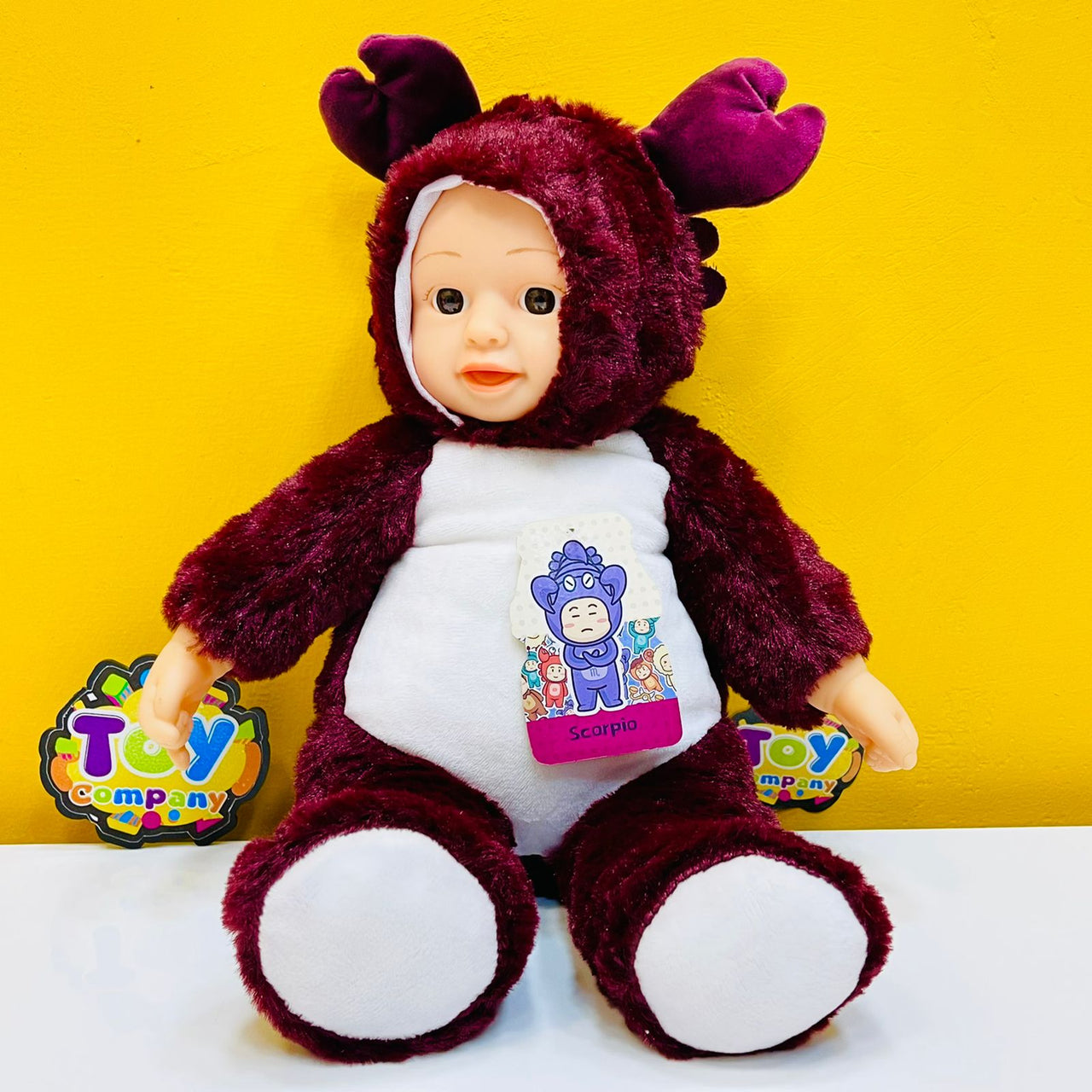 25cm Premium Realistic Stuffed Baby Doll - Assortment