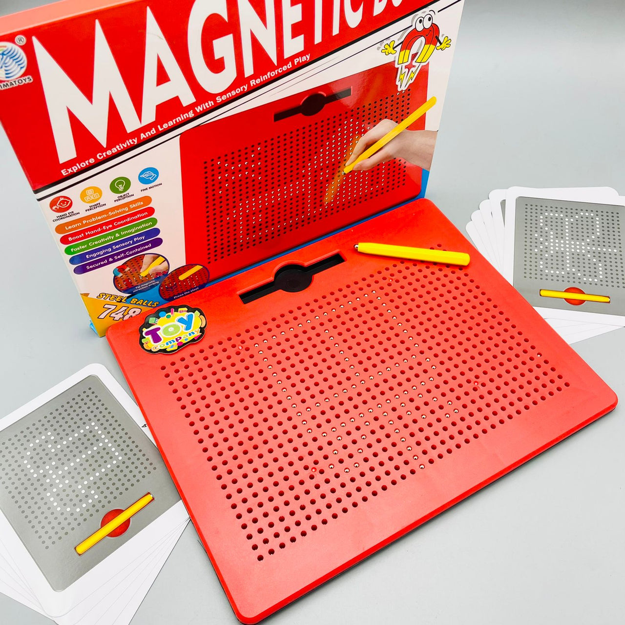 748 Balls Learning Magnetic Board