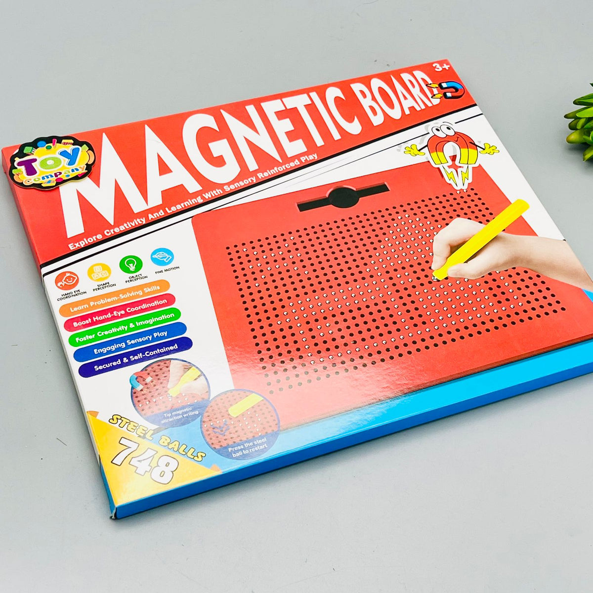748 Balls Learning Magnetic Board