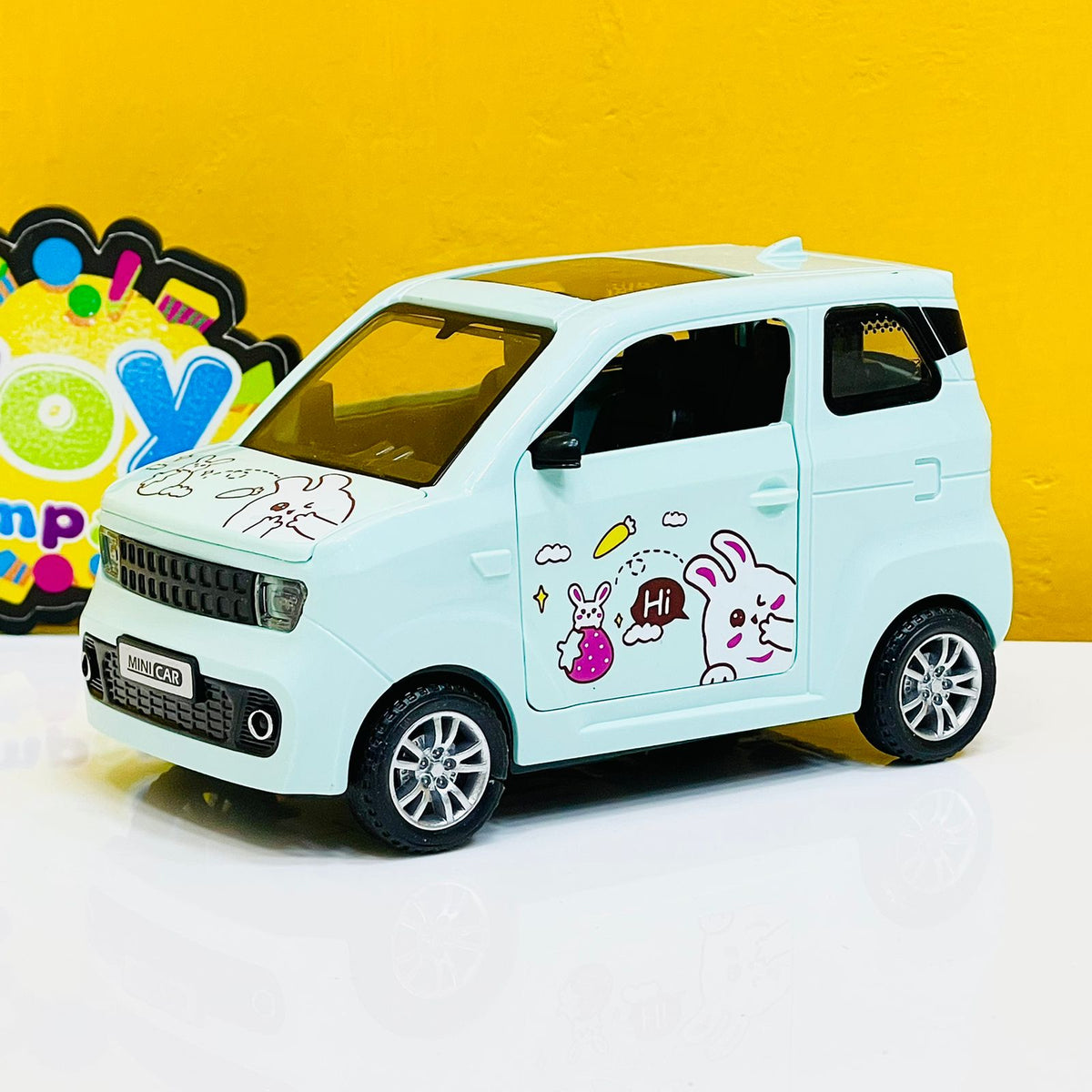 Mini Friction Car with Openable Doors, Boot & Bonnet