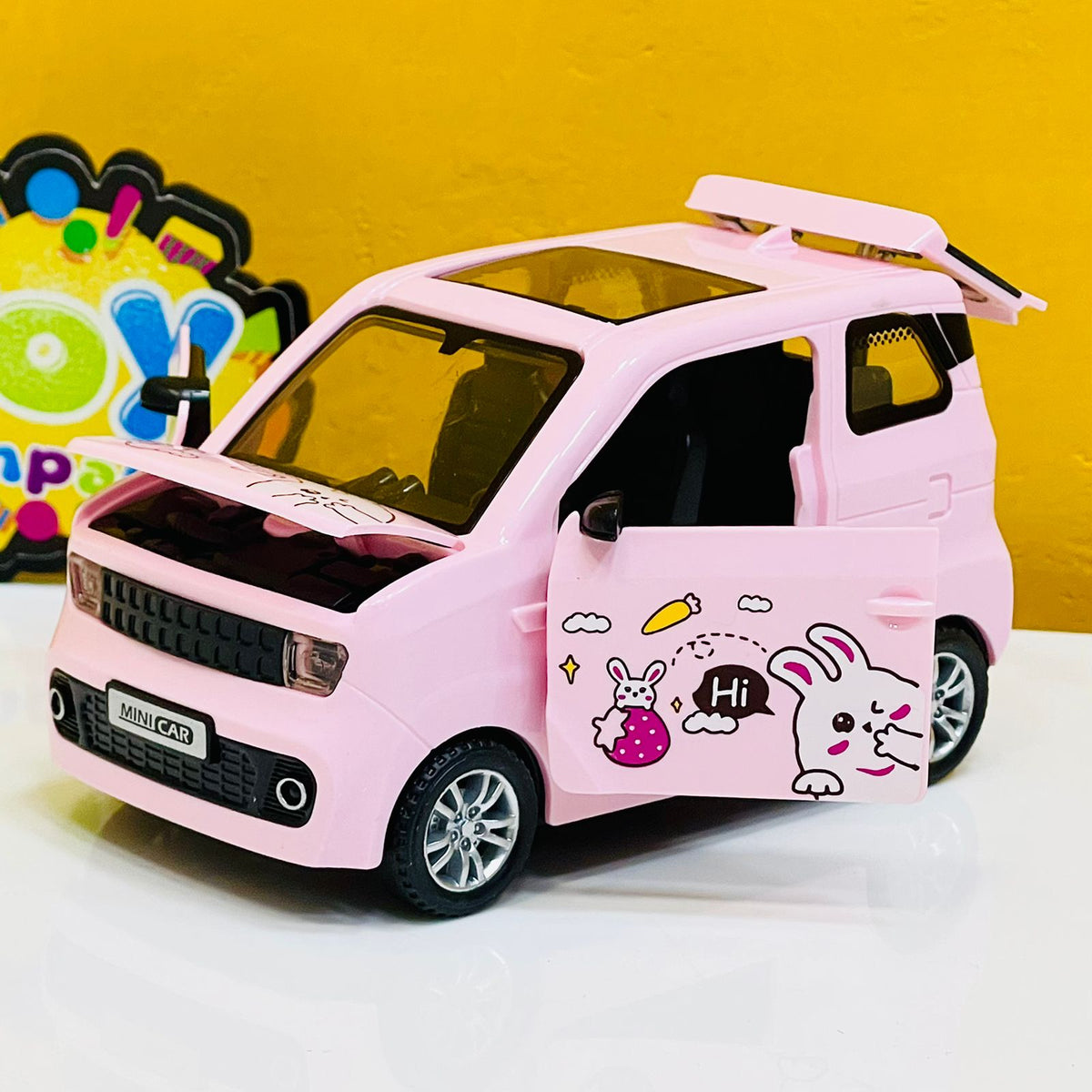 Mini Friction Car with Openable Doors, Boot & Bonnet