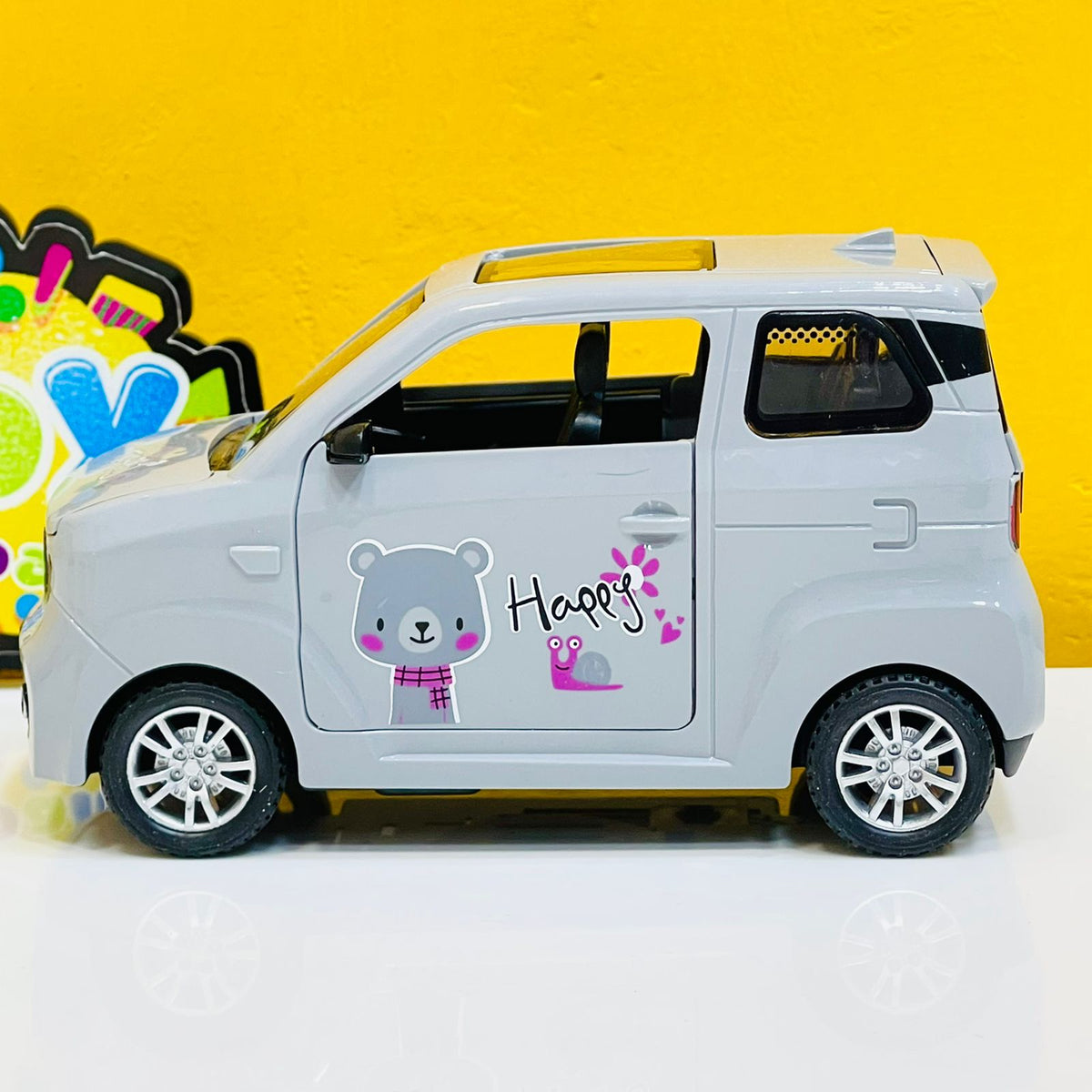 Mini Friction Car with Openable Doors, Boot & Bonnet