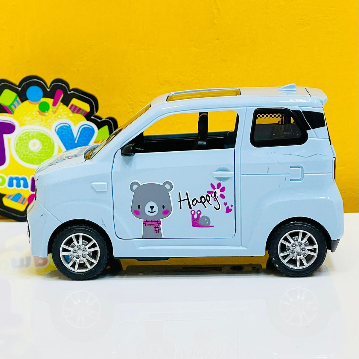Mini Friction Car with Openable Doors, Boot & Bonnet