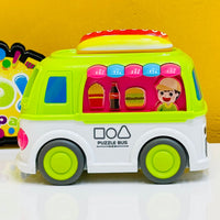 Friction Cartoon Bus Toy