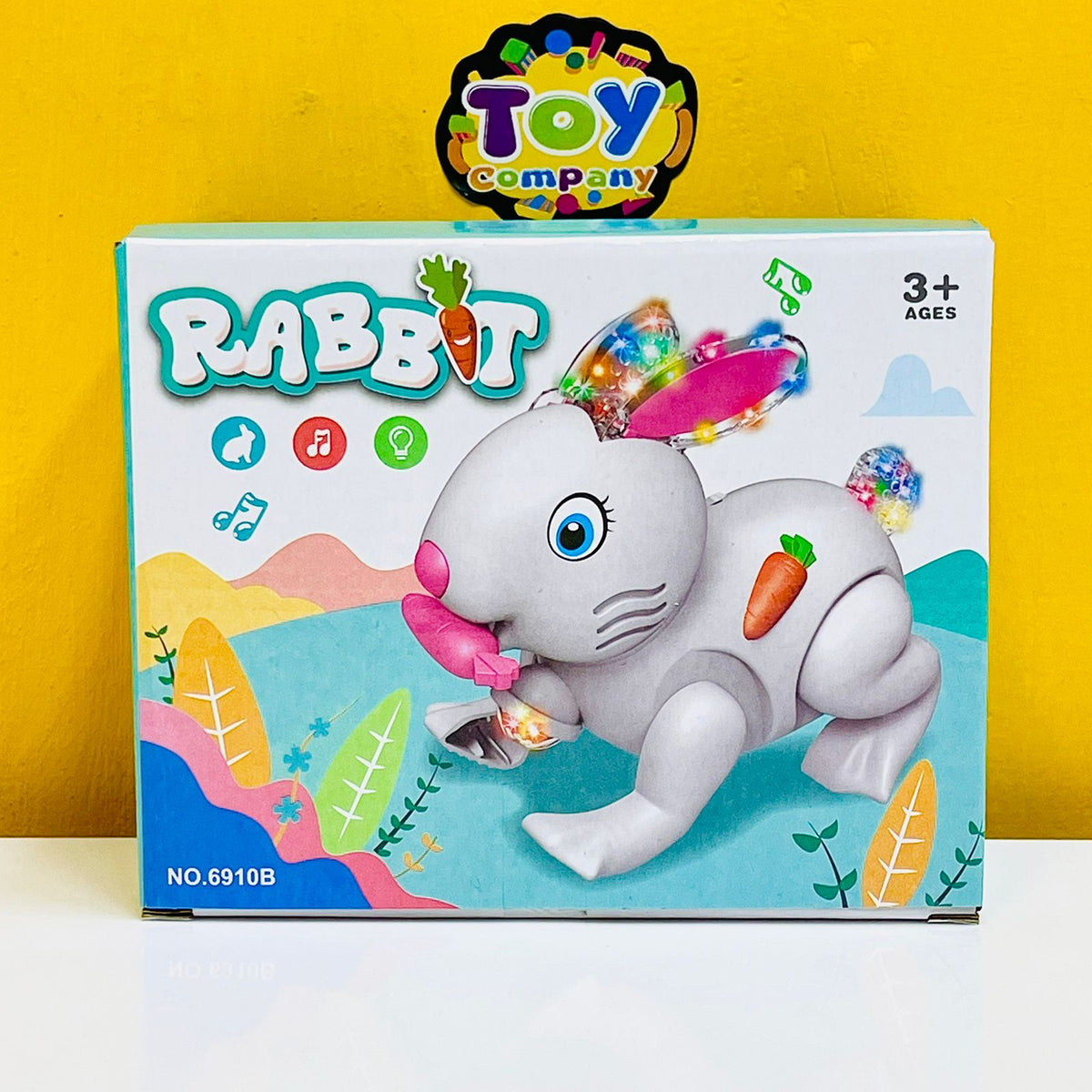 Musical Rabbit with Lights & Sound