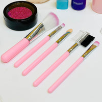 Pretend Play Cool Garnishy Makeup Set with Brushes & Nails