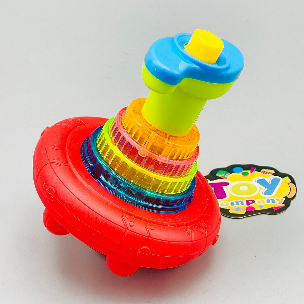 Colorful Spinning Top with Flash Light & Music