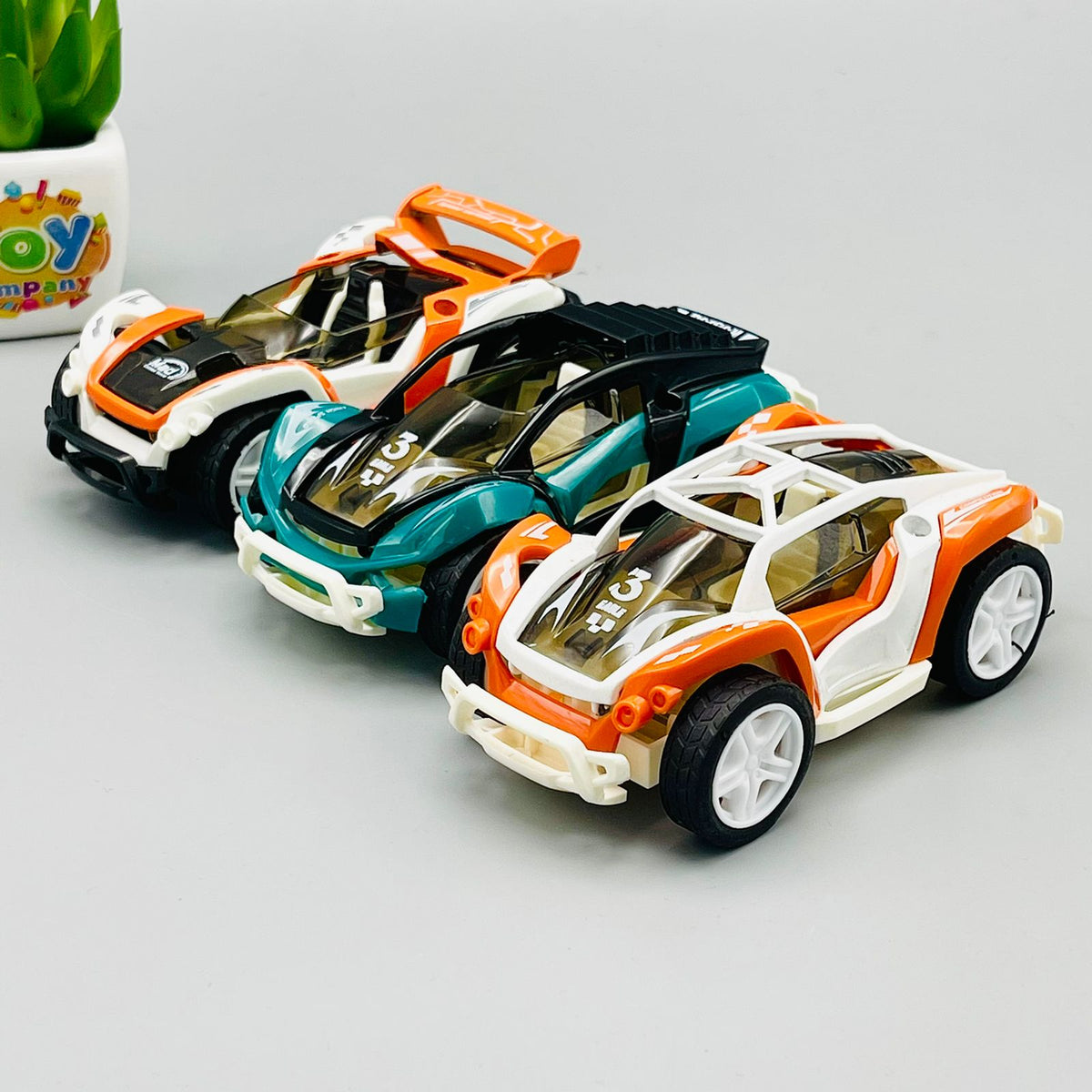 Crazy Pursuit Diecast Car - Assortment