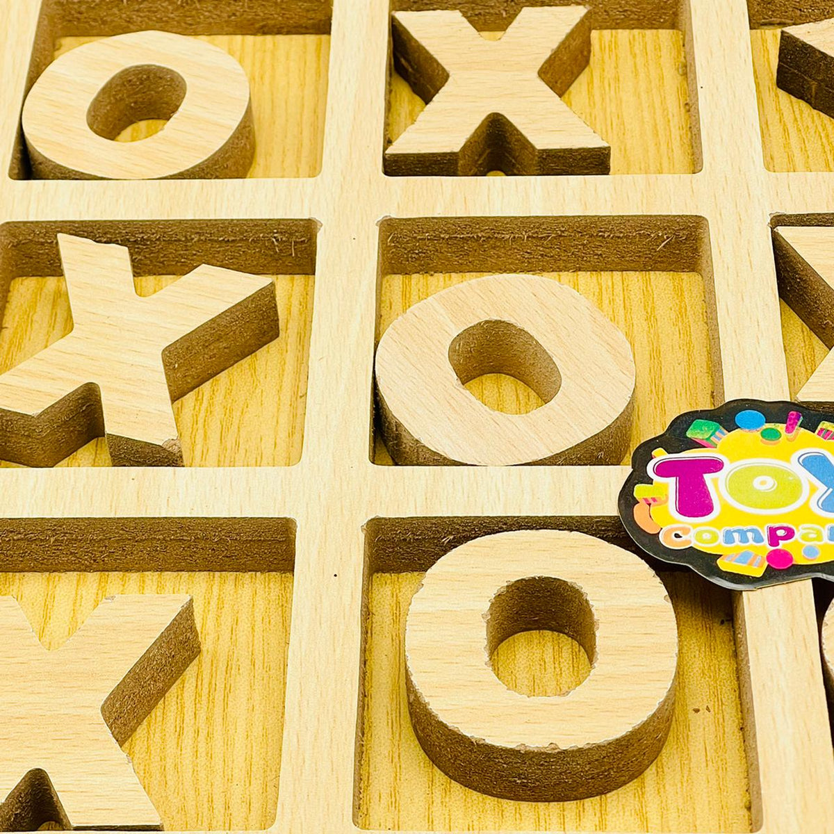 Tic Tac Toe Wooden Board Game
