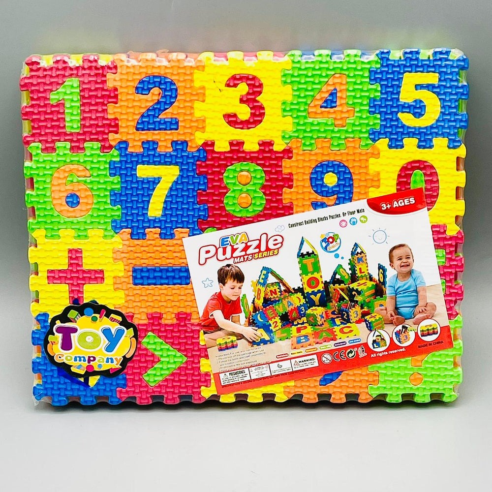 EVA Soft Puzzle Mat with Numbers & Mathematical Signs