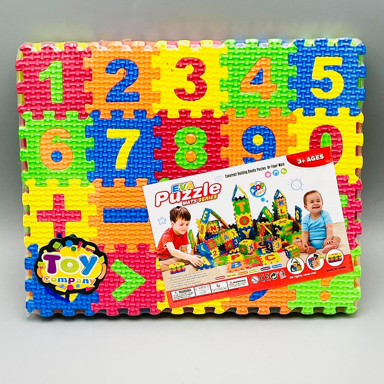 EVA Soft Puzzle Mat with Numbers & Mathematical Signs