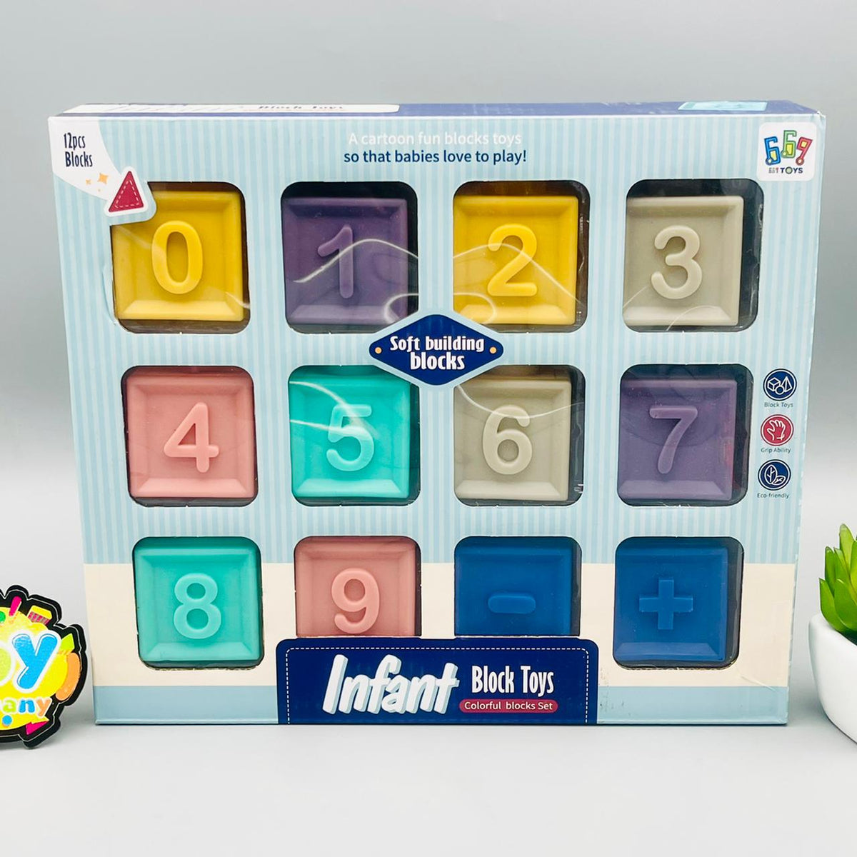 Soft Educational Infant Building Blocks