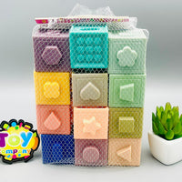 Soft Educational Building Blocks & Teether Toys