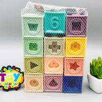 Soft Educational Building Blocks & Teether Toys
