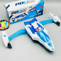 Deformation Police Car with Lights & Sound