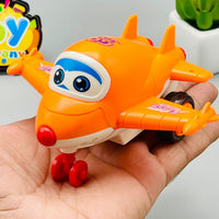 Friction Powered Transformer Plane