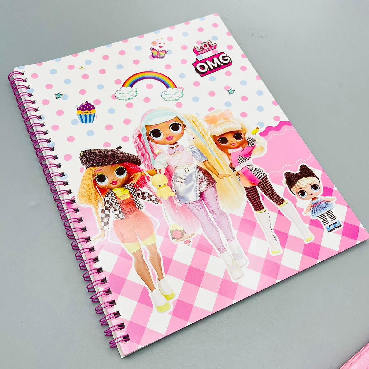 Stationery Gift Set For Girls with Notebook & File