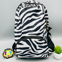 Laptop/School/College Bag - Zebra Design