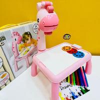 Giraffe Projection Painting Table