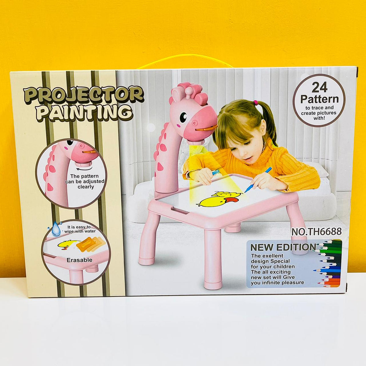 Giraffe Projection Painting Table