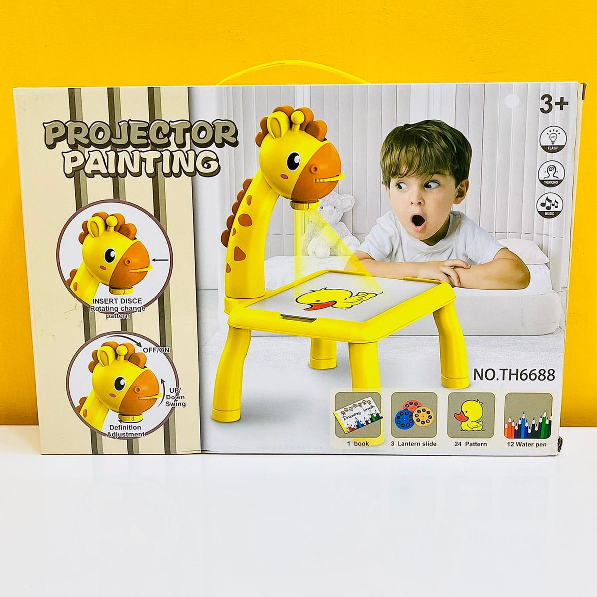 Giraffe Projection Painting Table