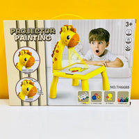 Giraffe Projection Painting Table