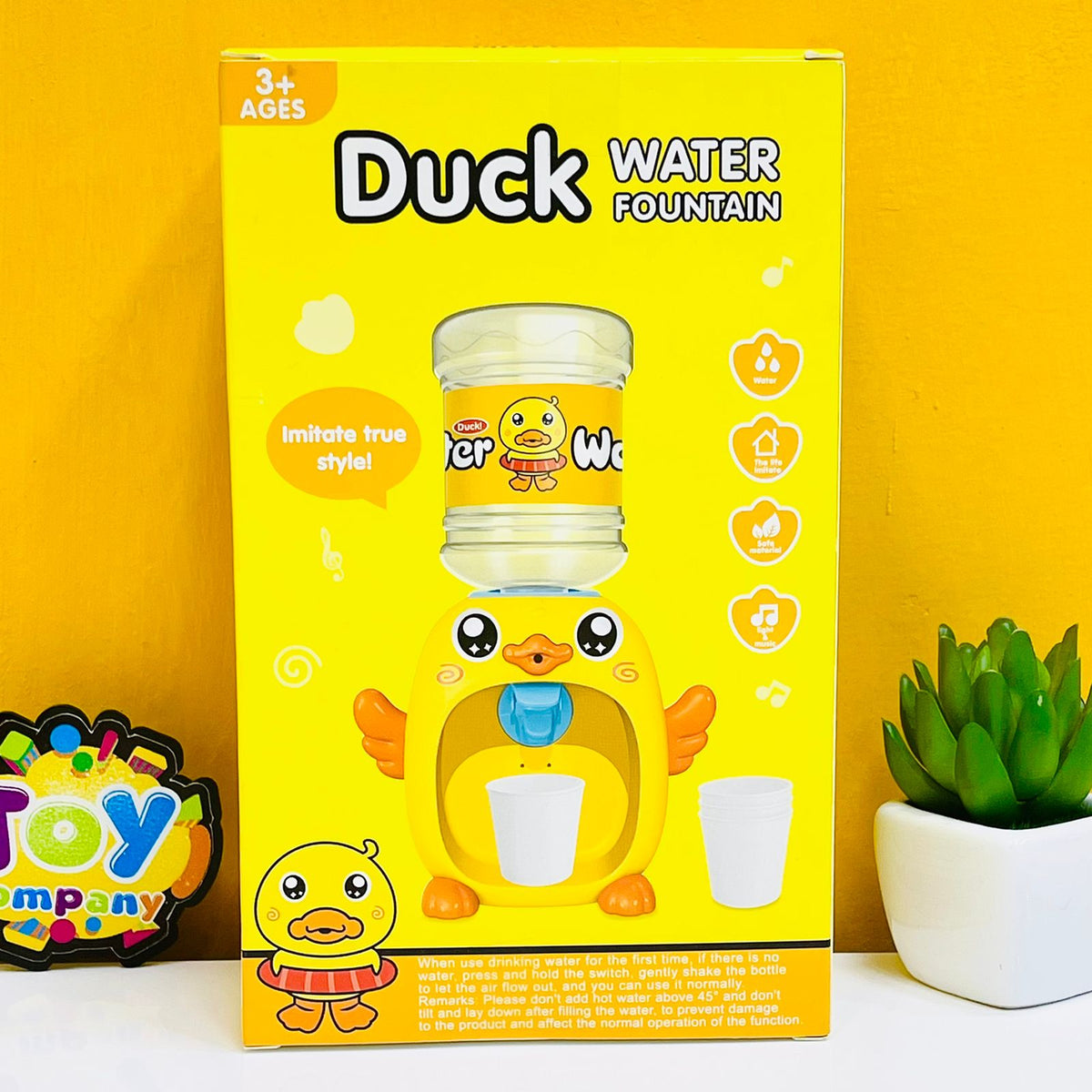Mini Duck Water Dispenser Toy For Kids