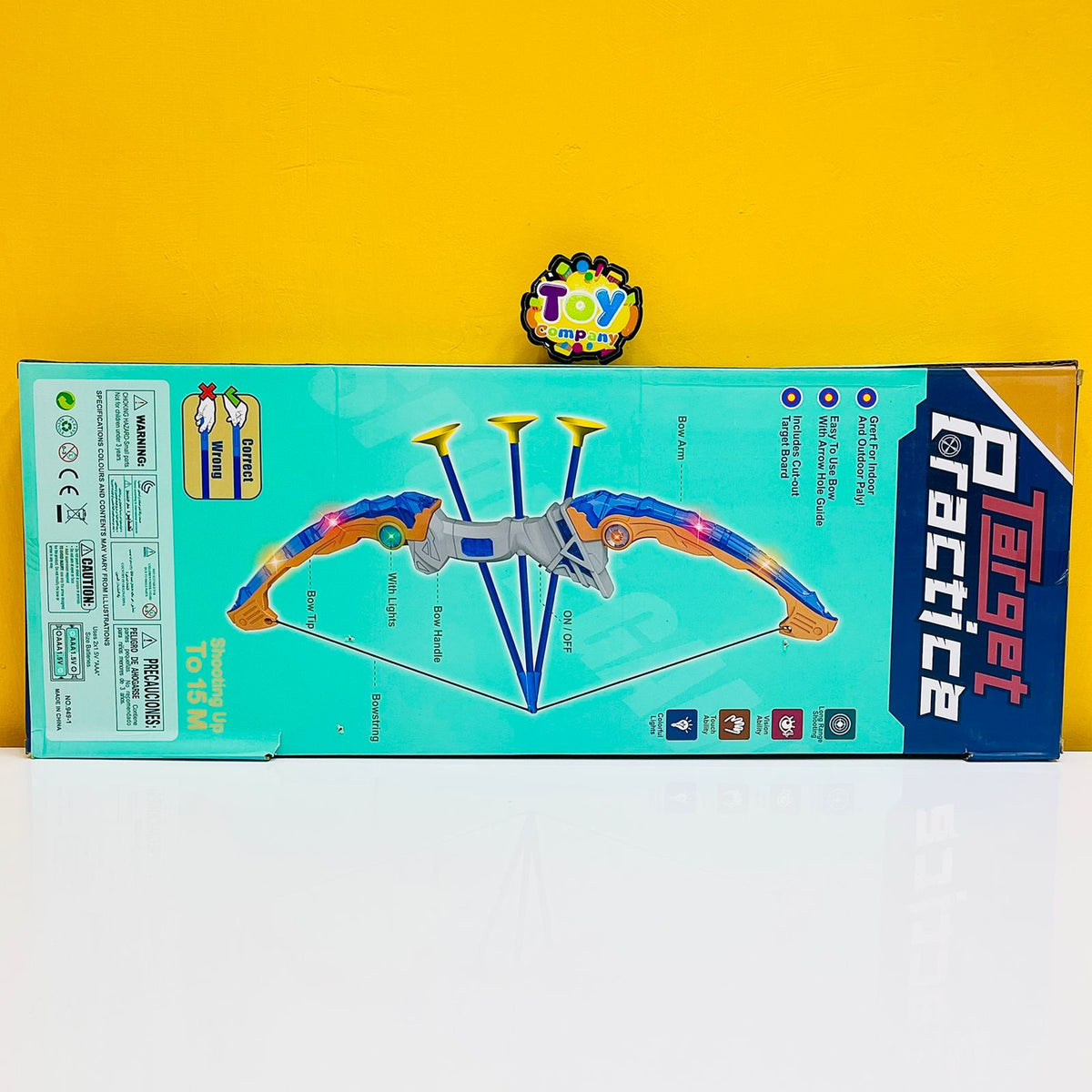 Archery Set for Kids with LED Lights