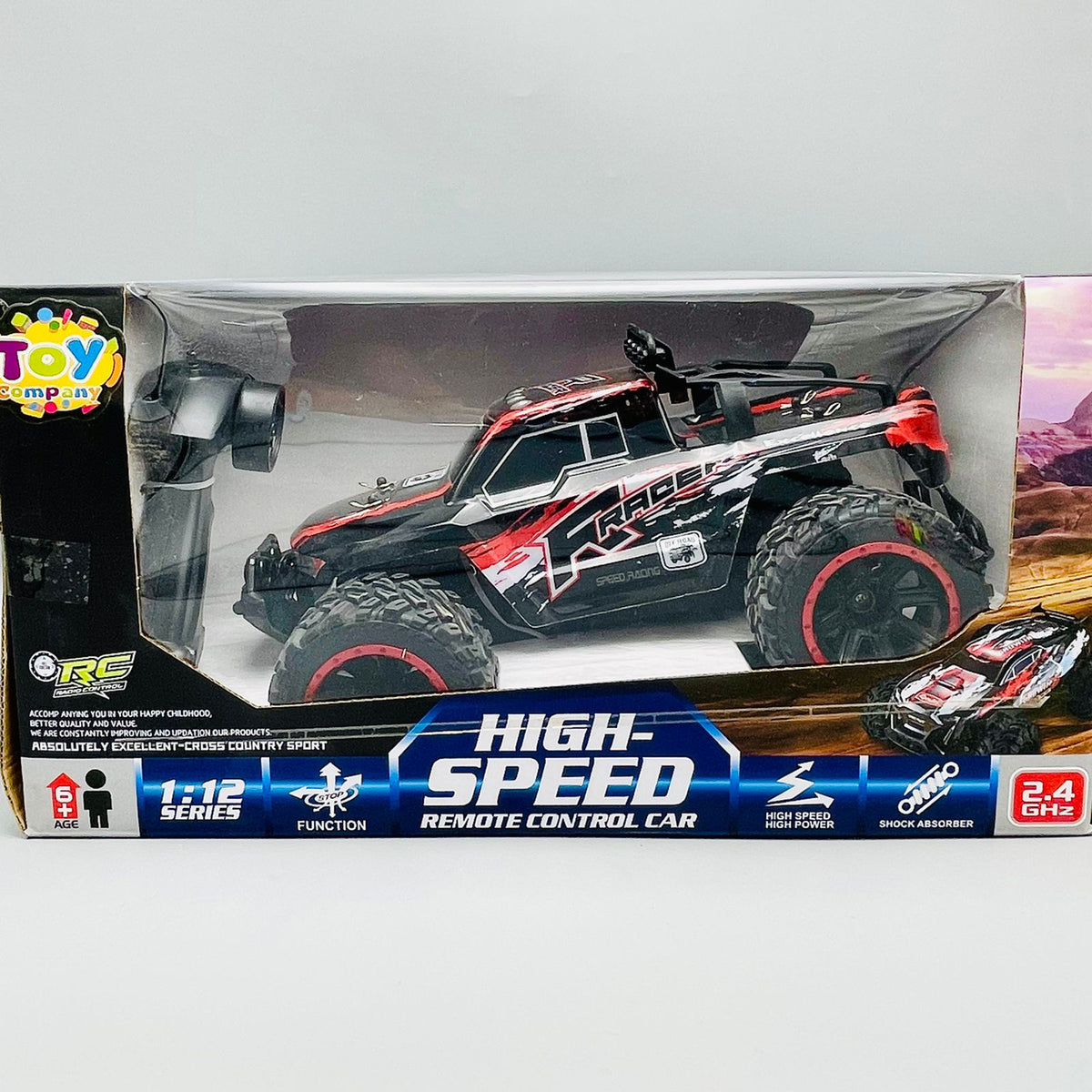 1:12 Remote Control High Speed Monster Rally Car