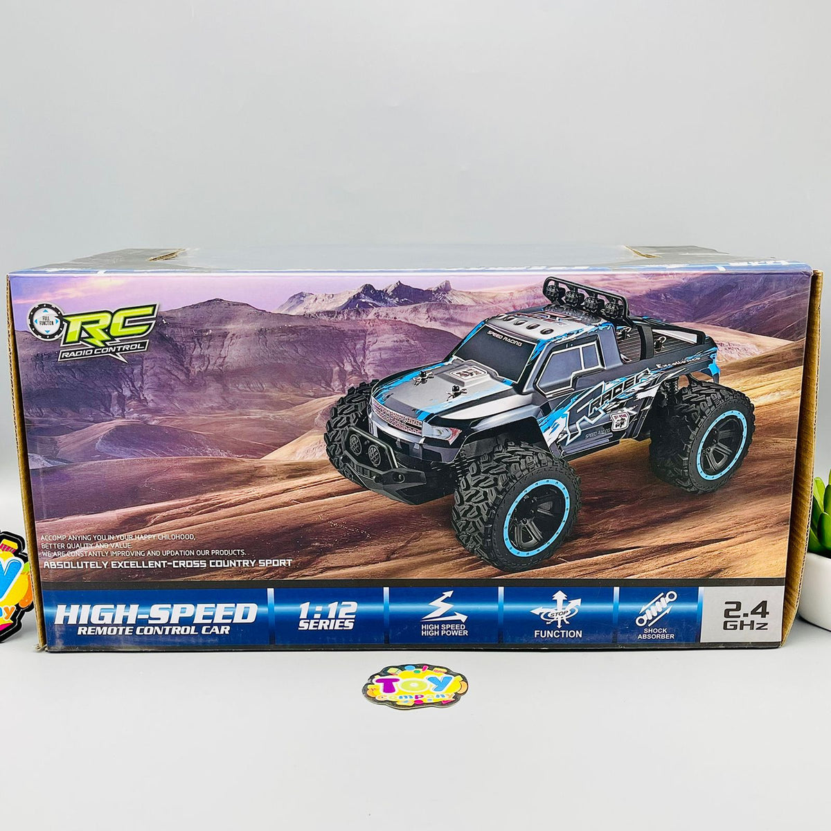 1:12 Remote Control High Speed Monster Rally Car