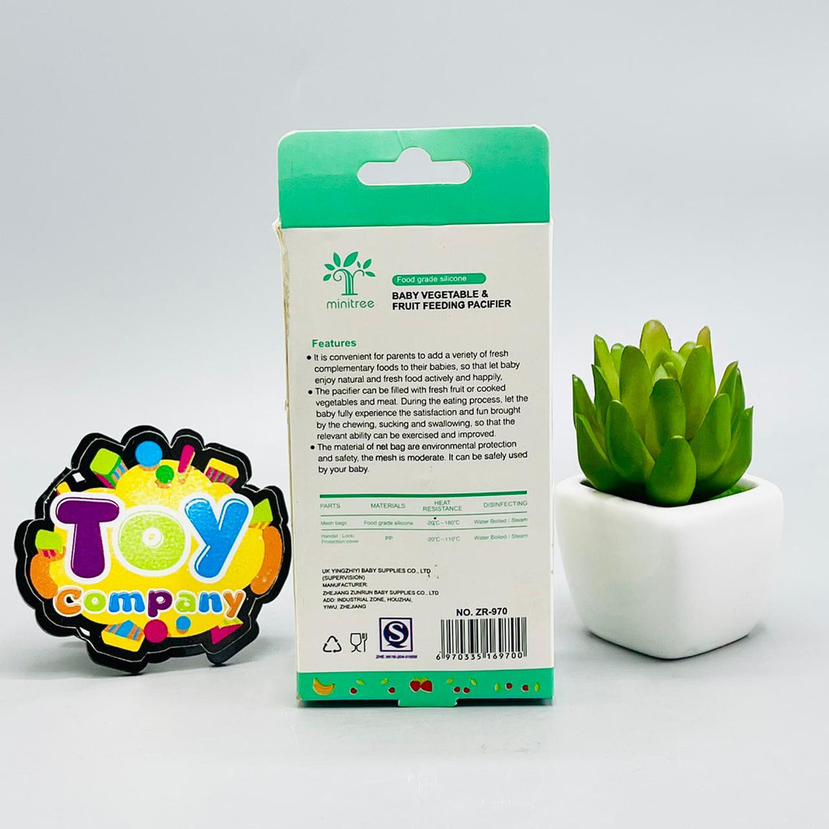 Baby Fruits Pacifier - Rattle