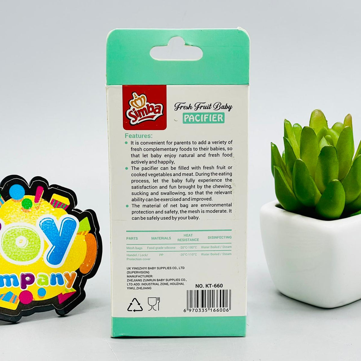 Baby Fruits Pacifier