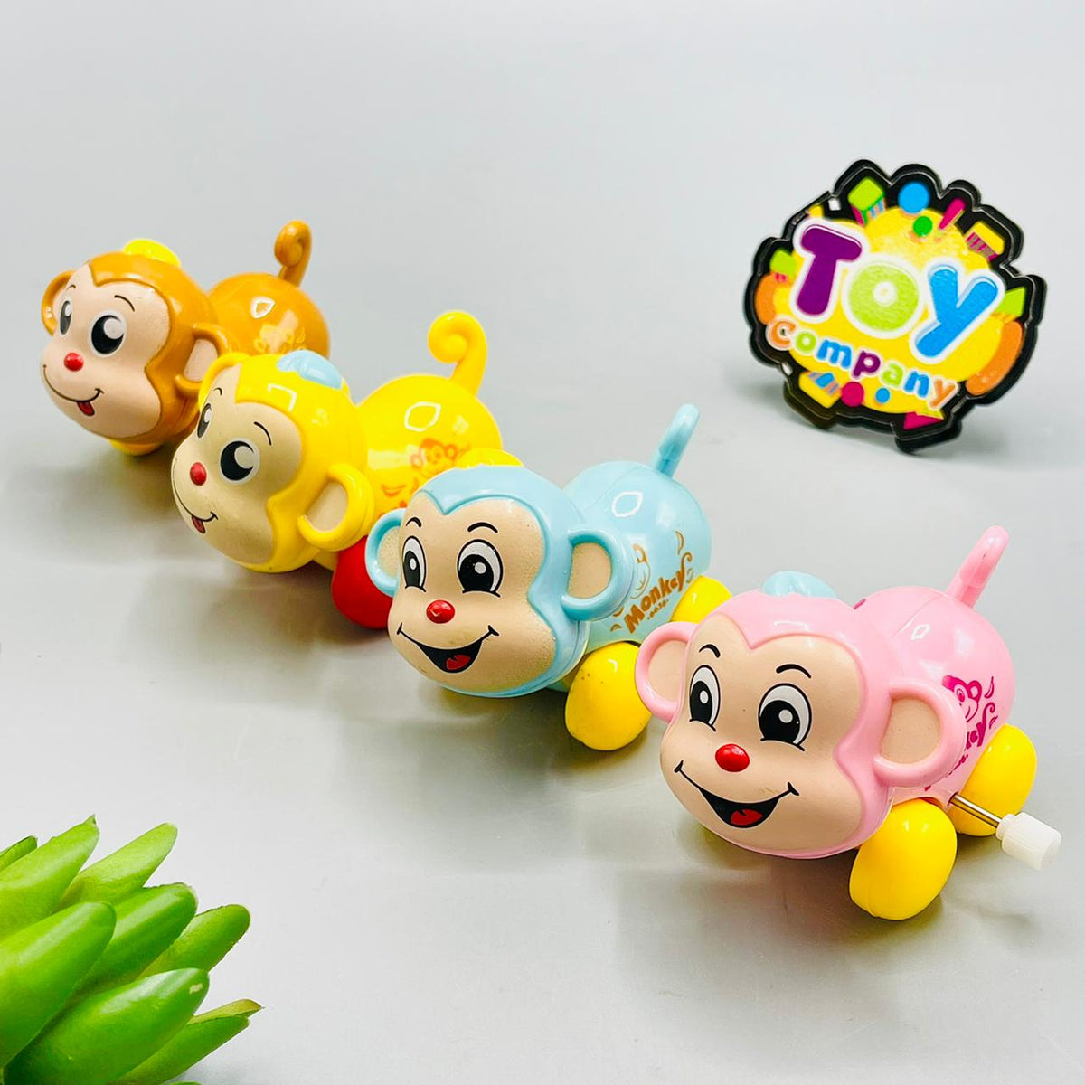 Friction Wind-up Monkey Toy